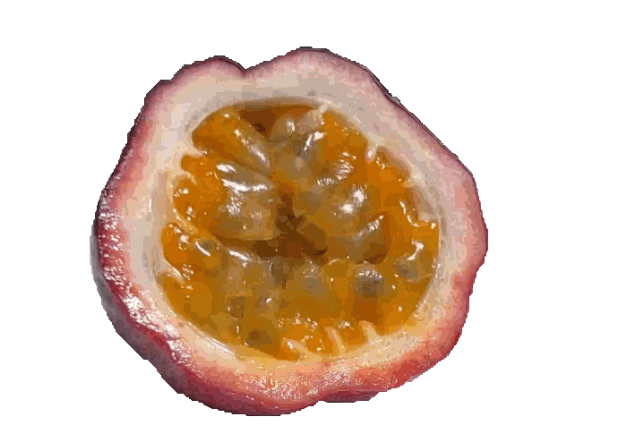 Spinning passion fruit